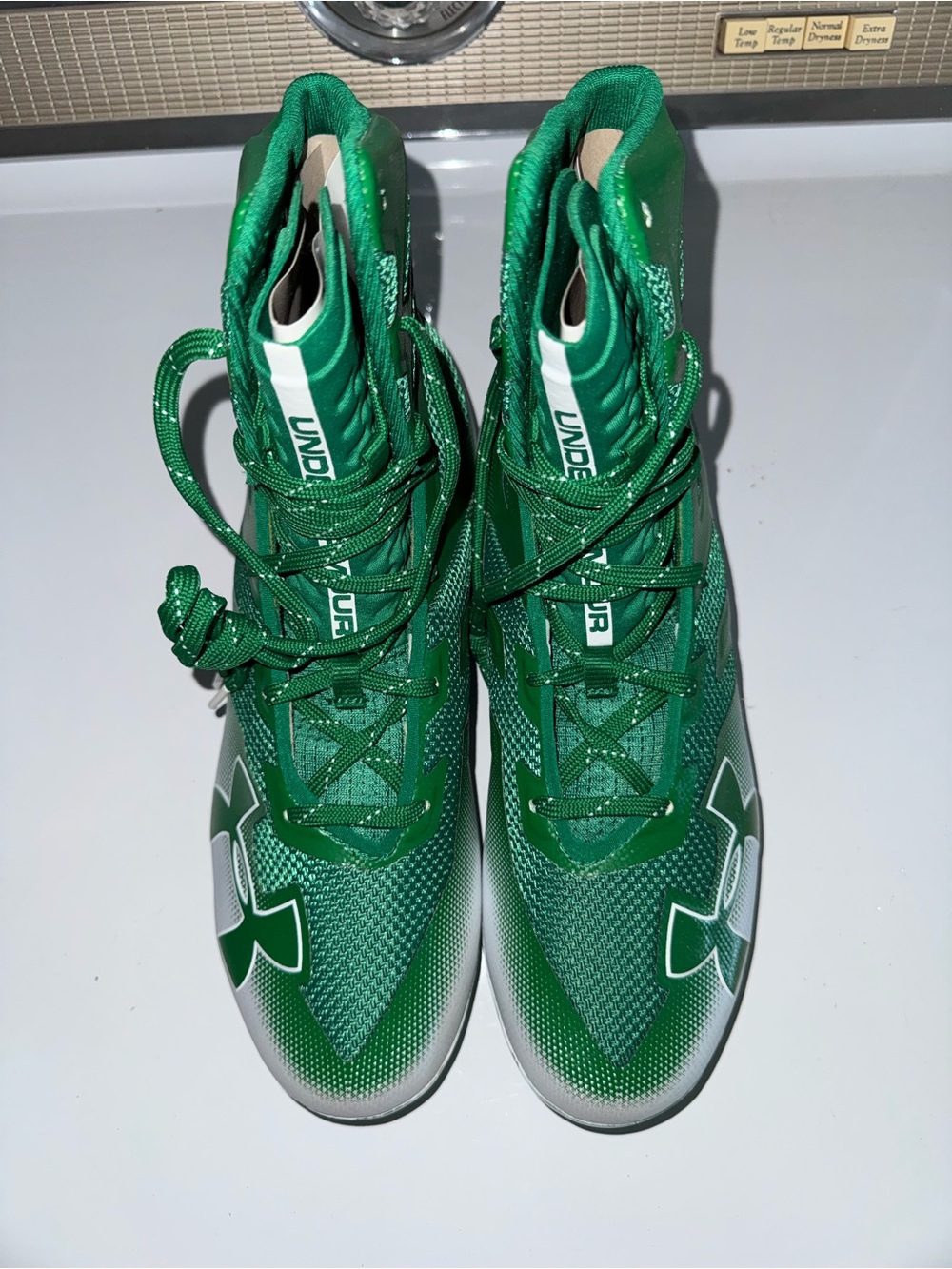 Under Armour High-Top Athletic Cleats